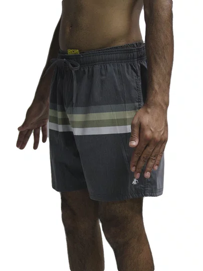 Bermuda De Passeio Masculina Surfly Sublimado Tricoline - Multicores