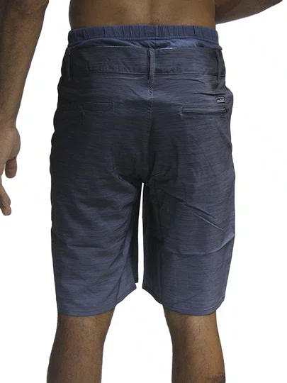 Bermuda De Passeio Masculina Vlcs Elastano - Marinho