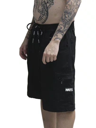 Bermuda De Passeio Masculina Wats Combat - Preto