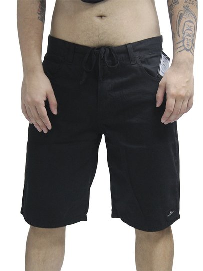 Bermuda De Passeio Quiksilver Everyday Skate - Preto