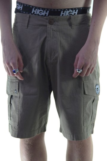 Bermuda De Passeio Session Cargo Logo - Khaki