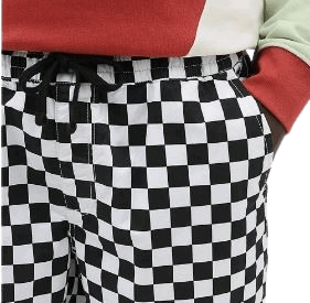 Bermuda De Passeio Vans Checkerboard - Preto/Branco