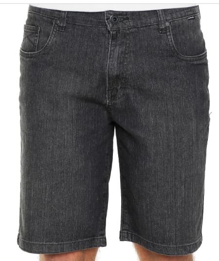 Bermuda Masculina Hurley Jeans Start - Preto