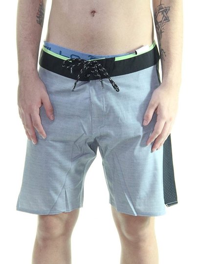 Bermuda Masculina para Banho Rip Curl Medina M10 - Cinza/Verde