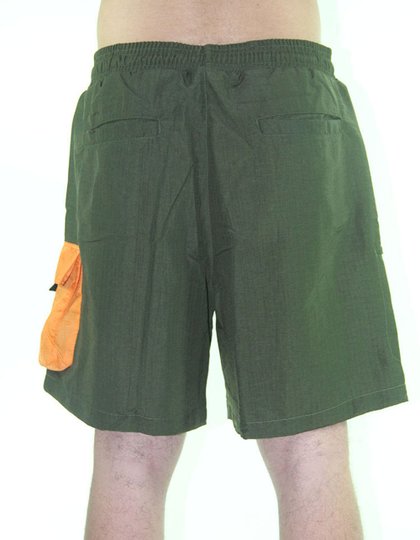 Bermuda Masculina para Passeio Hocks Falcon - Preto/Verde