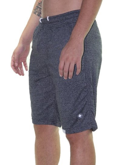 Bermuda Masculina para Passeio Session Moletinho Classica - Chumbo/Mescla