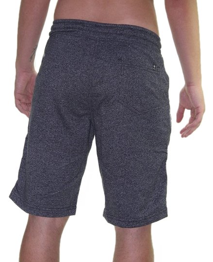 Bermuda Masculina para Passeio Session Moletinho Classica - Chumbo/Mescla