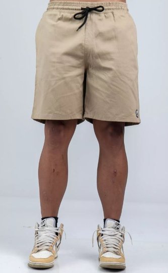 Bermuda Masculina Passeio Respect Sarja - Caqui