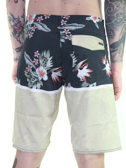 Bermuda para Banho Rip Curl Vidasoul - Floral/Bege