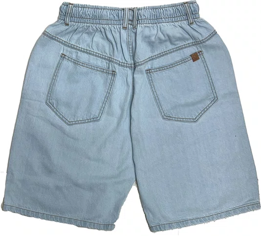 Bermuda Unissex Jeans Session Balloon - Azul Claro