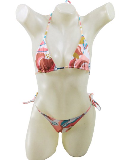 Biquini Feminino Roxy Double Beach Multi Colors - Sortida