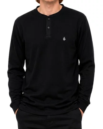 Blusa Masculina Volcom Russel - Preto