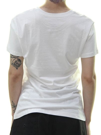 Blusinha Feminina Billabong Birds Of Paradi Manga Curta - Off White
