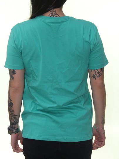 Blusinha Feminina Element Logo M/C Manga Curta Estampada - Verde Claro