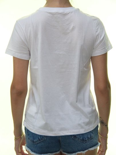 Blusinha Feminina Vans Flying V Crew Manga Curta - Branco