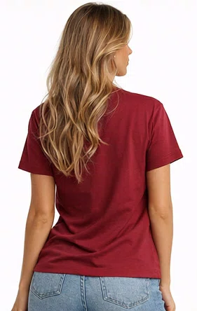 Blusinha Feminina Vans Stretch Logo - Vinho