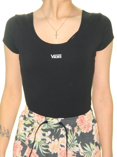 Body Feminino Vans Flyung V Cap - Preto