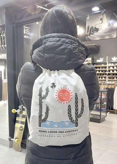 Bolsa Bag Hang Loose Ecológica Fernando de Noronha - Areia