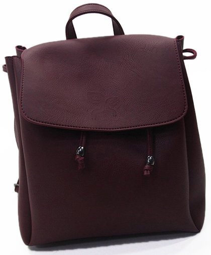Bolsa Grow Bag Simple Leather - Bordô
