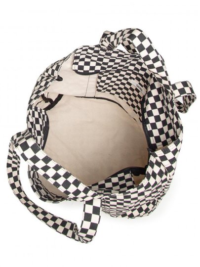 Bolsa Vans Tell All Zip To Checkerboard/White/Black