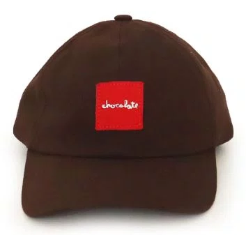 Boné Aba Curva Chocolate Ripped Patch Dad Hat - Marrom