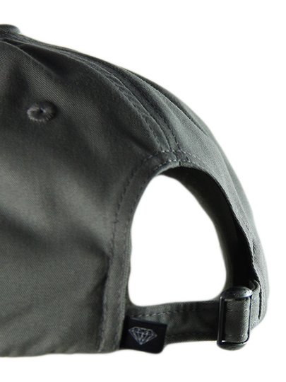 Boné Aba Curva Diamond Brilhante Strapback - Cinza
