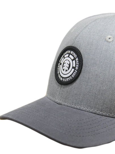 Boné Aba Curva Element Treelogo 2.0 - Cinza/Mescla