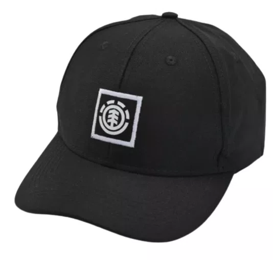 Boné Aba Curva Element Treelogo - Preto