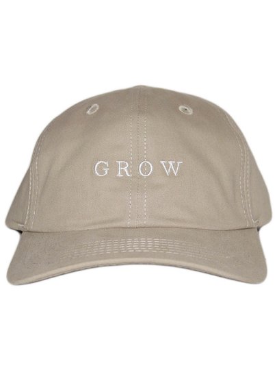 Boné Aba Curva Grow Dad Hat - Bege
