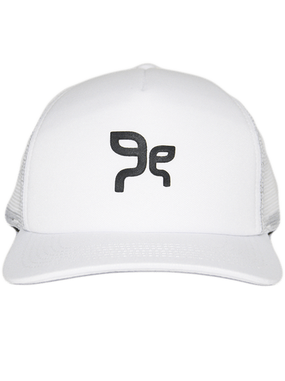 Boné Aba Curva Grow Trucker - Branco