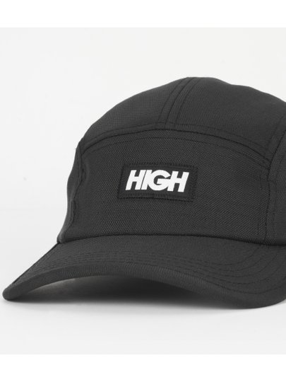Boné Aba Curva High 5 Panel Ripstop - Preto