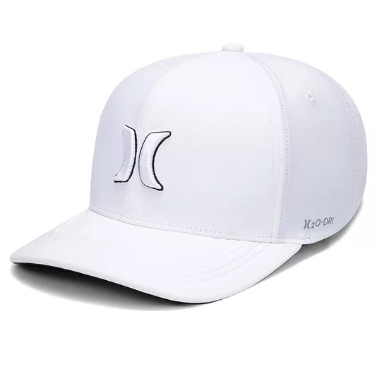Boné Aba Curva Hurley Block - Branco