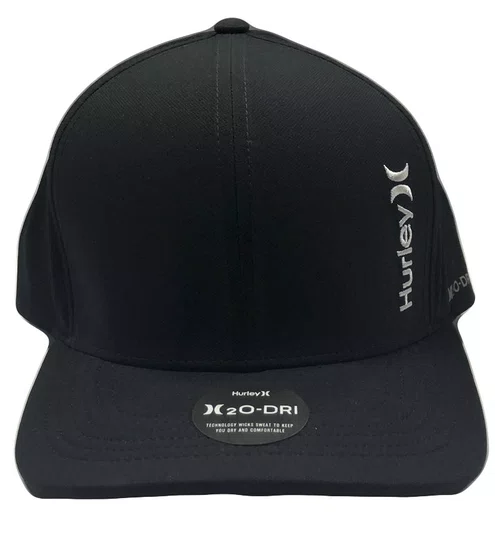 Boné Aba Curva Hurley Born - Preto