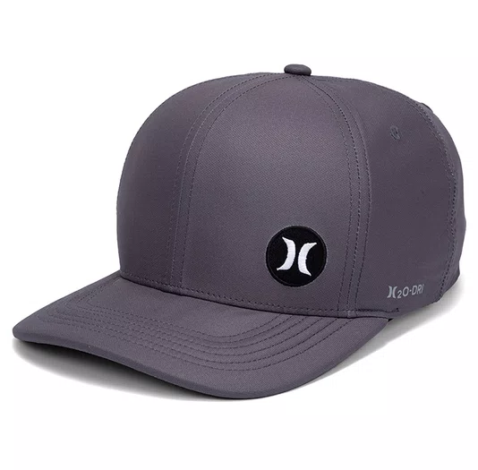 Boné Aba Curva Hurley Coin - Cinza