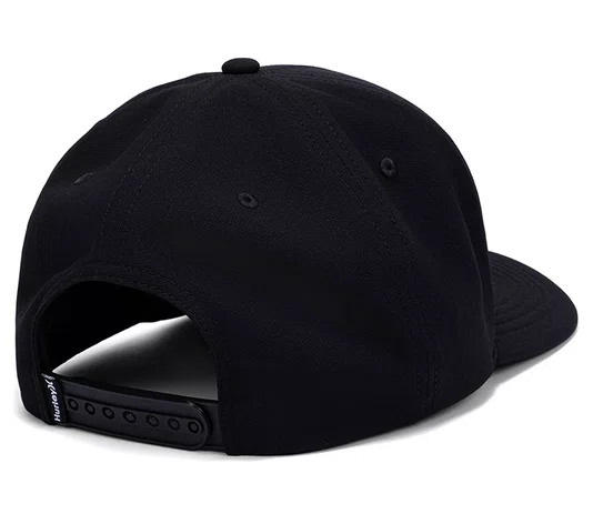 Boné Aba Curva Hurley Coin - Preto