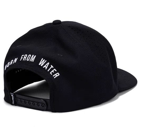 Boné Aba Curva Hurley Hexa - Preto