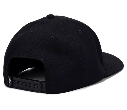 Boné Aba Curva Hurley Icon - Preto