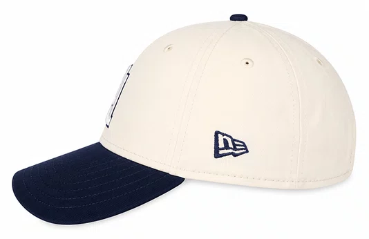 Boné Aba Curva New Era 940Snap Los Angeles Dodgers - Off White/Marinho