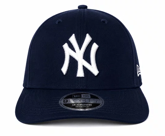 Boné Aba Curva New Era 9Forty New York Yankees - Marinho