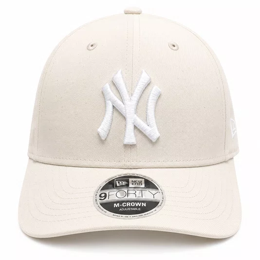 Boné Aba Curva New Era 9Forty New York Yankees - Off White