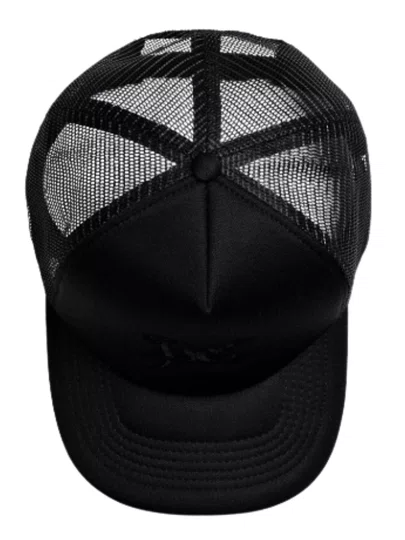 Boné Aba Curva Plano C Trucker - Preto