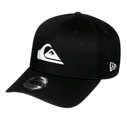 Boné Aba Curva Quiksilver Vs New Era Mountain E Wave - Preto