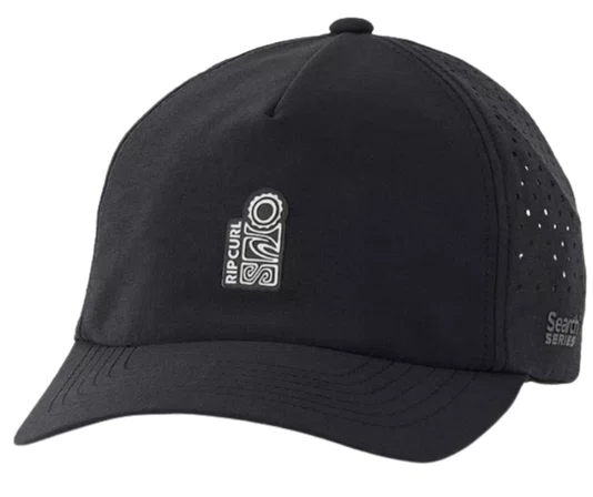 Boné Aba Curva Rip Curl S-Series Cordura Trucker - Preto