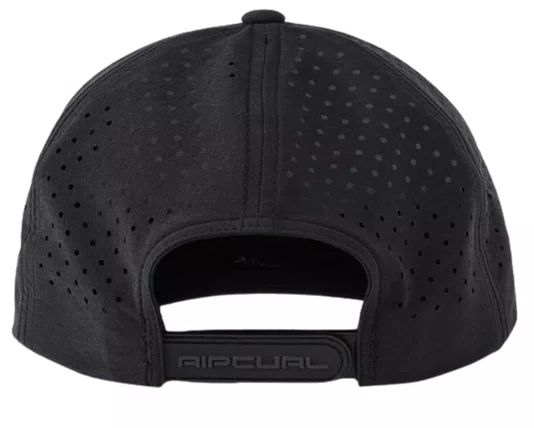 Boné Aba Curva Rip Curl S-Series Cordura Trucker - Preto