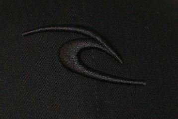Boné Aba Curva Rip Curl Tepan Flexfit - Preto