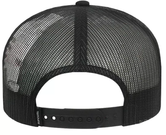 Boné Aba Curva Rip Curl Wetsuit Icon Trucker - Preto