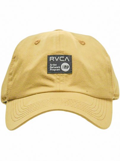 Boné Aba Curva RVCA Daily Claspback - Amarelo