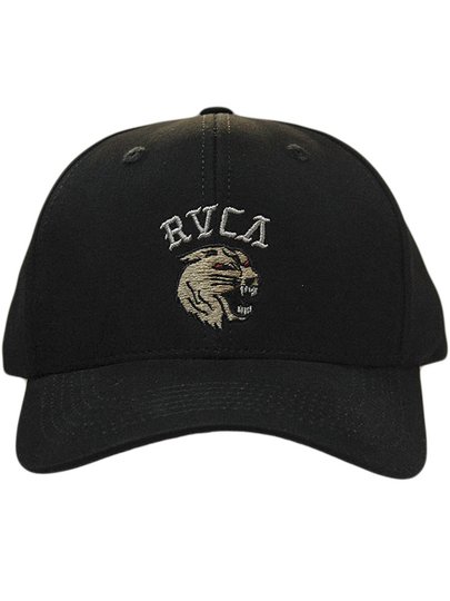 Boné Aba Curva RVCA Mascot - Preto