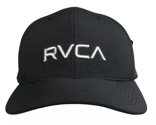 Boné Aba Curva Rvca Snapback - Preto