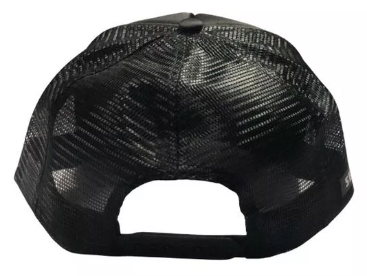 Boné Aba Curva Session Classico Trucker - Preto